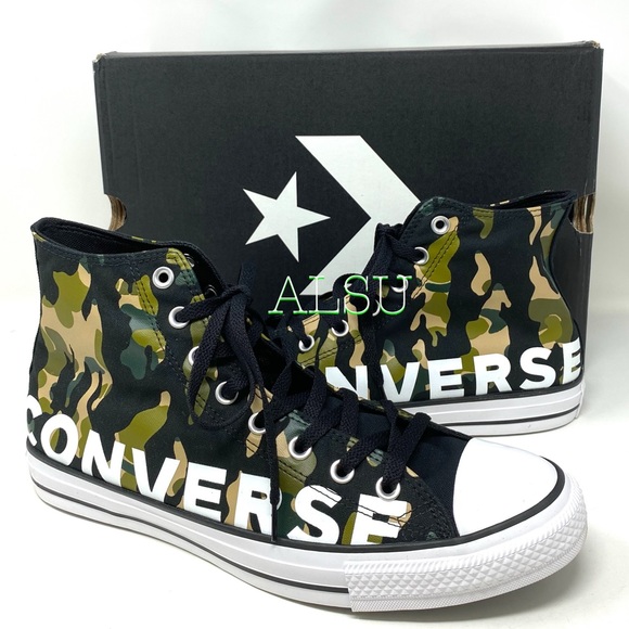 Converse Ctas High Top Canvas Desert Khaki Men’s - Picture 8 of 11
